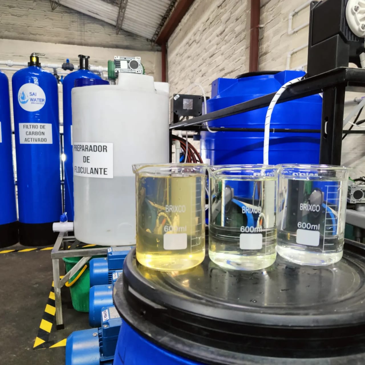 Tratamiento de aguas residuales de procesos químicos